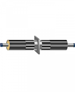 Опора неподвижная ст.эсв 133*4,0/225-1-ППУ-ПЭ L1500