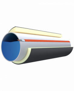 Труба ст.эсв (ГОСТ 10704) ТГИ ППУ  57*3,5/125-1-ППУ-ПЭ ГОСТ 30732-2020