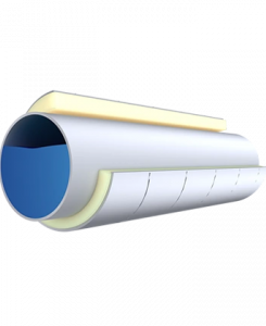 Труба ст.эсв (ГОСТ 10704) ТГИ ППУ 219*6,0/315-ППУ-ОЦ ГОСТ 30732-2020