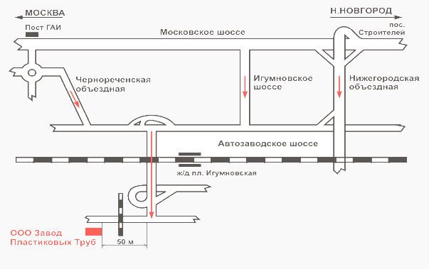 Схема проезда